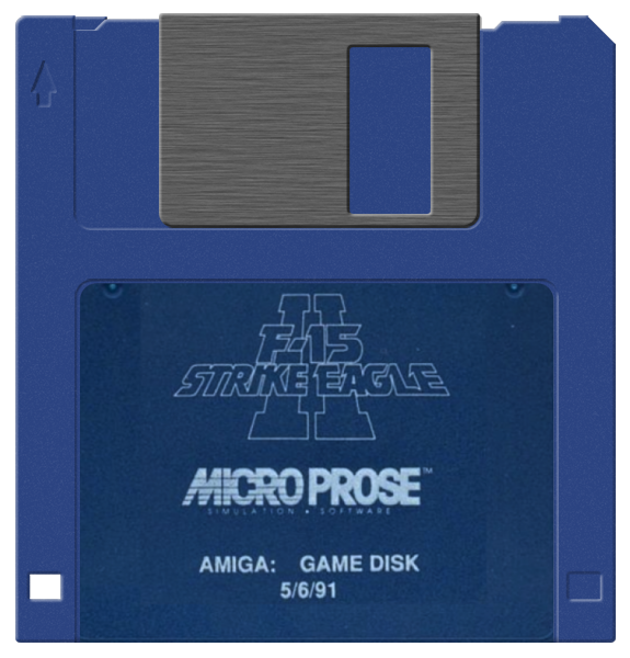 F-15 Strike Eagle II [Kixx] media 8 for Amiga